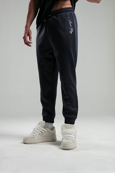 BENMANAJ Ανδρικό Jogger Navy Blue - Τυπωμένο