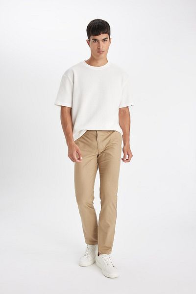DeFacto Chino-Hose aus Canvas mit geradem Bein - D1526AX24SM