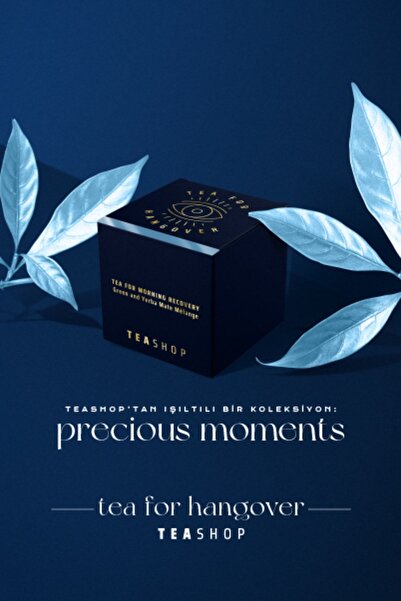TeaShop Precious Moments Collection - Hangover/sunbath/dinner/sleep/royalt 5 Li Çay Seti