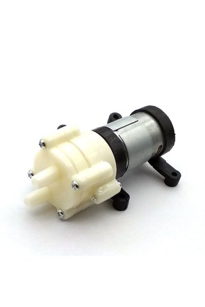 SONREYON 12 Volt R385 Akvaryum Tipi Mini Su Ve Hava Aktarma Pompası (SAATTE 150 LİTRE)