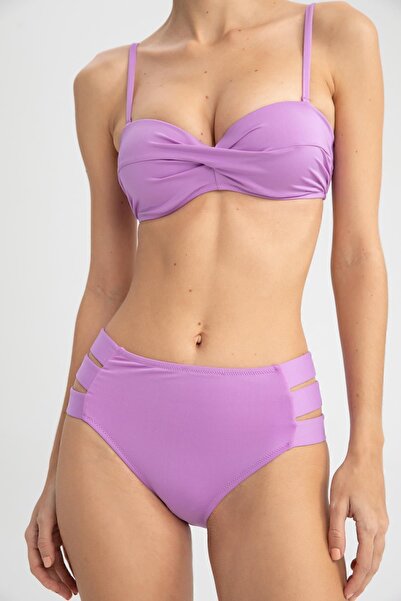 DeFacto Magas derekú, normál szabású bikini alsó - szerelmeskedni T4305az22sm