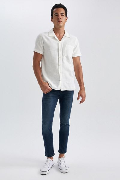 DeFacto CARlo Skinny Fit – Regular WAist, Extra Narrow Leg Jeans A8704ax23au