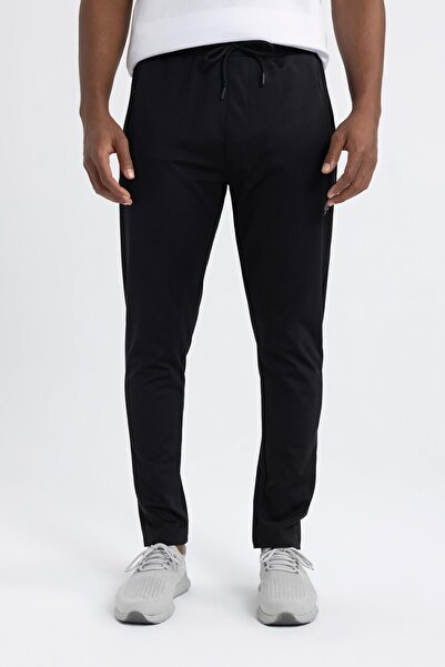DeFacto Fit Slim Fit Double Pocket Standard Leg Skuba Diving Fabric Athlete Jogger B4536ax24sp