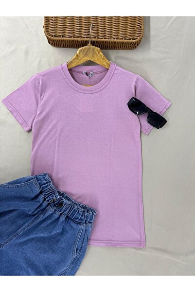 skycott Ružičasti Viskoza komplet ženskih bodija - kratki rukavi, okrugla kra...