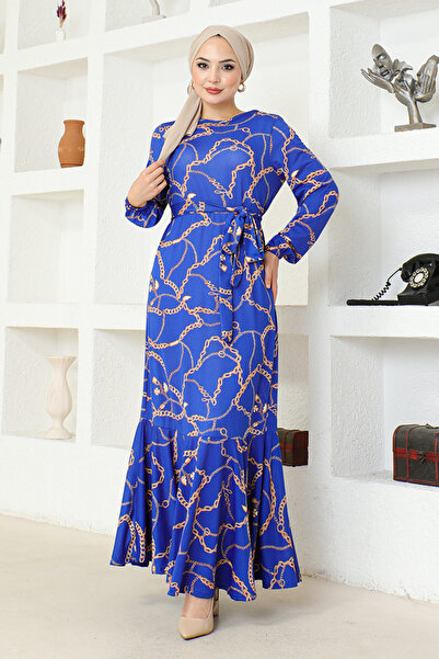 ModaMerve Φόρεμα Saks Belted - DVL234