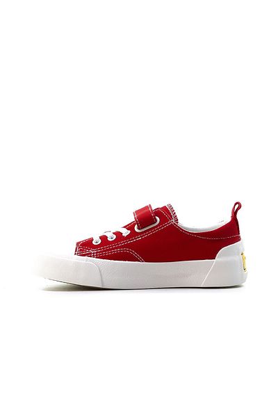 Vicco VICCO LEE Unisex Kids Linen Casual Shoes - Basic Anatomical Sole, EU Red 24Y 346.141