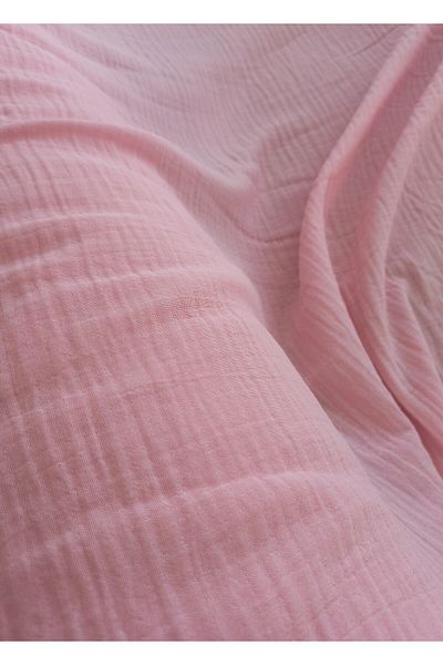 Materiel Pink Muslin Fabric - Double Layer and Wrap