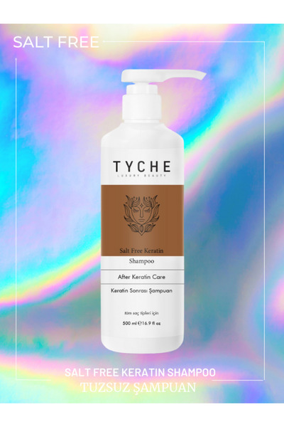 TYCHE LUXURY BEAUTY شامبو العناية بالكيراتين 500 مل - خالي من الكبريتات والملح