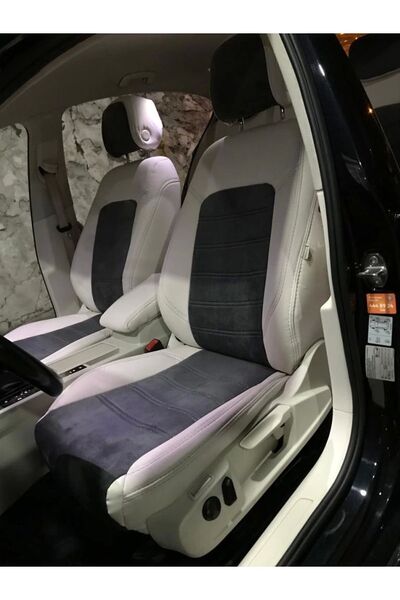 Volkswagen Passat B8 Taytüyü Serisi Gri -005 Deri