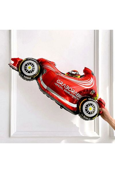 aşkın concept Formula Race Car Shaped Foil Balloon