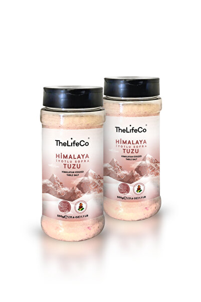 The LifeCo Himalaya Tuzu 500 G X 2 Adet (RAFİNE EDİLMEMİŞ TUZ, DETOKS ÜRÜNÜ)
