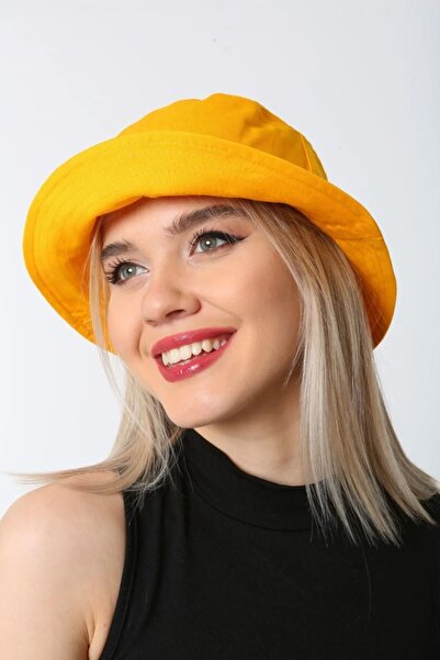 Remsa Mayo Pamuk Bucket Şapka RŞ-110 Sarı