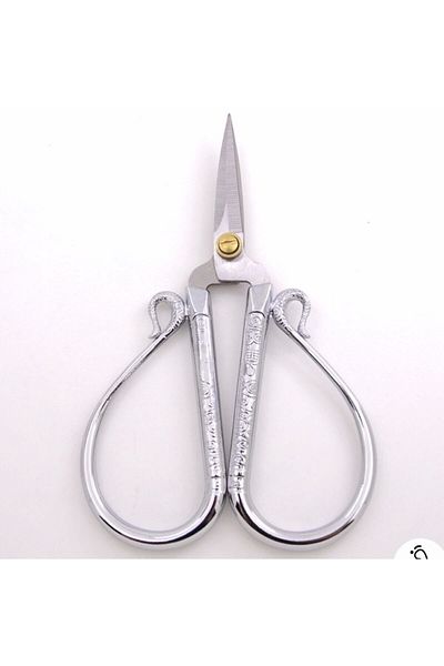Mercee Promise Engagement -sewing Embroidery Scissors Silver Color