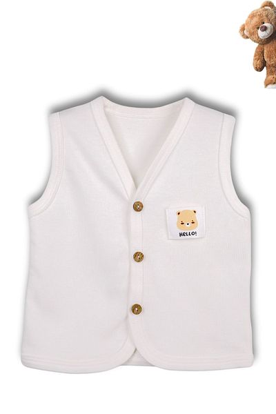 Beniizle Set of 2 Baby Vest - 100% Organic Cotton, Soft Texture, Unisex Seasonal Vest