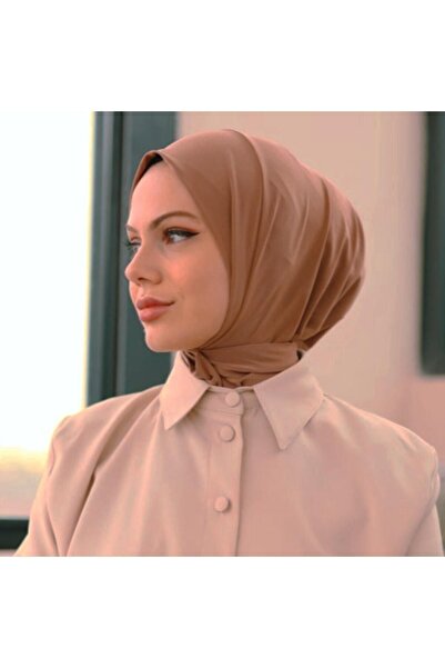 Organic Hijabchi Kadın Tesettür Penye Çıtçıtlı Boyunluk Hijap Bone Model Eşar...