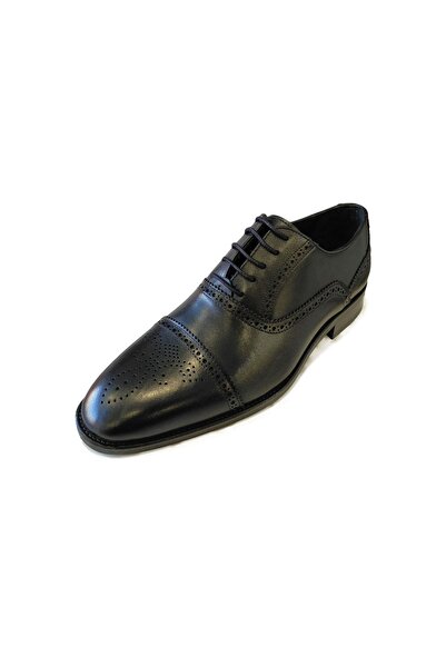 Fosco Genuine Leather Classic Men's Shoes| Jurdan Sole| Black And Brown Color...