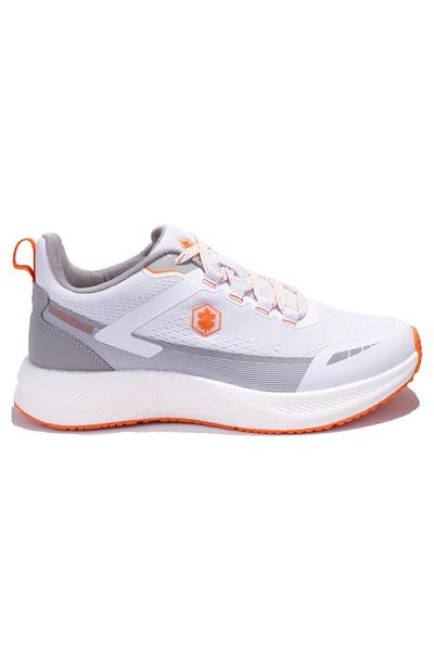 lumberjack Willy White Orange - Orthopedic Men's Sports Shoes