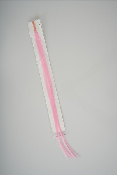 GÜNEŞ GRUP Pink Synthetic Welding Hair - Pack of 10 and Beads (Toupee with Fi...