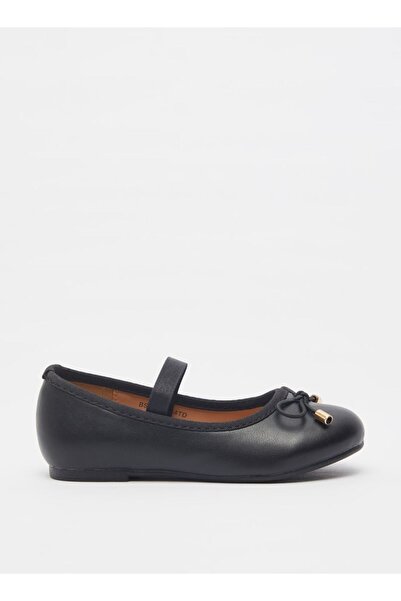 Juniors Round Toe Ballerina Shoes with Cushioning