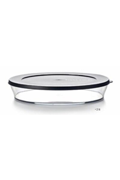 Tupperware غطاء أسود من رويال سيرفيس 2 لتر