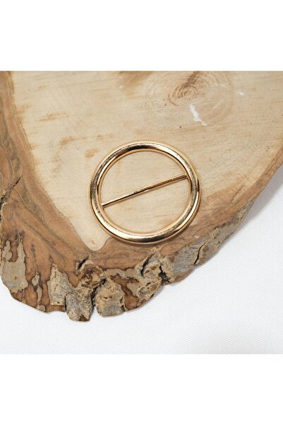 Prestij Boncuk Kemer Tokası Altın Sarı Renk Metal Aksesuar 4.5 cm