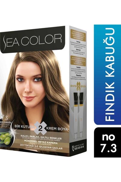 Sea Color Marka: Saç Boyası 7.3 Fındık Kabuğu 8698753382003 Kategori: Saç Boyası