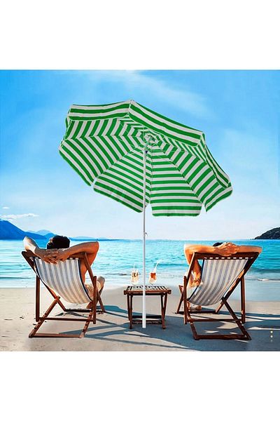 Boldy 150 Cm Beach and Sea Umbrella - Beach and Garden Umbrella - Balcony and Pool Umbrella
