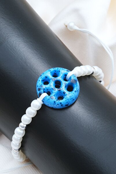 Chillin' Beaded Moonstone Bracelet Elevator Syriac Women's Bracelet