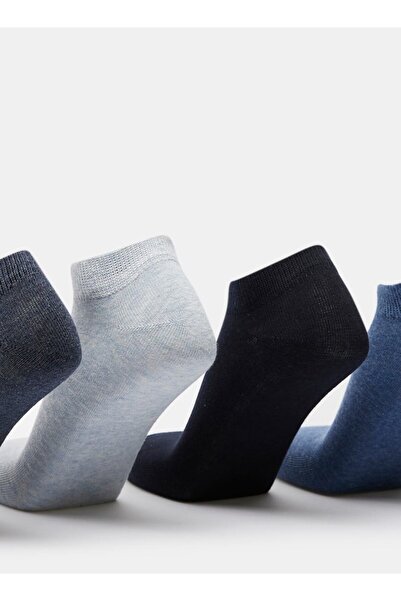Duchini Solid Ankle Length Socks - Set of 5