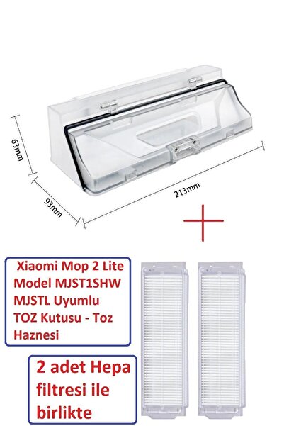 LİN GRUP Xiaomi Mop 2 Lite - MJST1SHW MJSTL Κουτί σκόνης, δοχείο