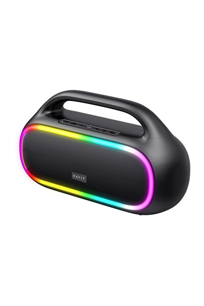 Havit SK862BT Yüksek Bass 25W*2 Su Geçirmez RGB Bluetooth Hoparlör