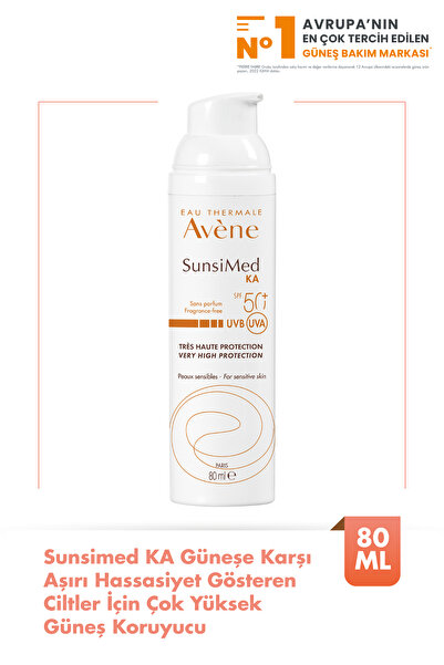 Avene Sunsimed Ka Spf50+ Aşırı Hassas Ciltler İçin Çok Yüksek Korumalı Güneş ...