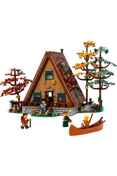 LEGO ® Ideas Upright Roofed Hut 21338 - 2082 Piece Construction Set for Adults