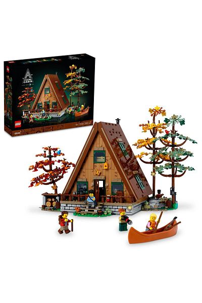 LEGO ® Ideas Upright Roofed Hut 21338 - 2082 Piece Construction Set for Adults