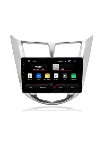 EXVOL Hyundai Accent Blue Multimedia Carplay 9 Inc HD IPS Screen 2GB/32GB Android 12 Camera Gift