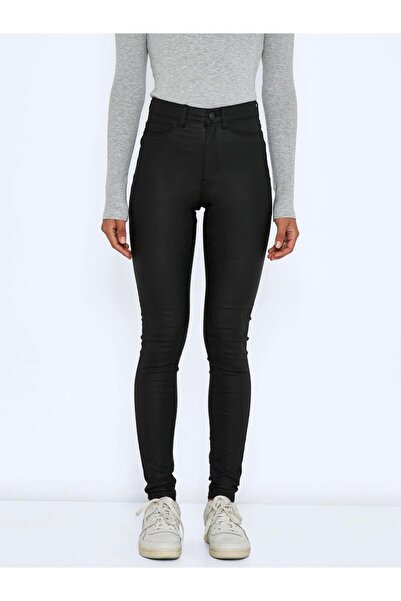 Noisy May NMCALLIE - Hawi Skinny Coated Trousers Noos