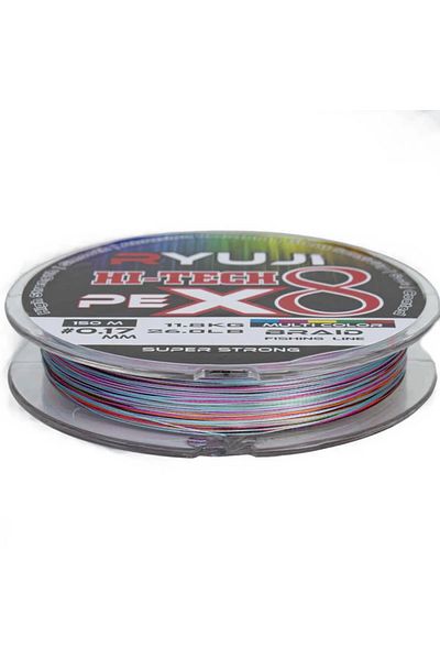 Ryuji Hi-Tech X8 150M Multicolor Rope Line