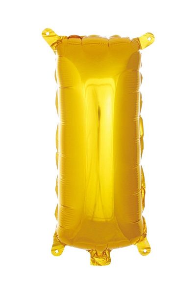 festival party store 36 Cm Foil Letter Balloon Letter I 16'' 36 Cm