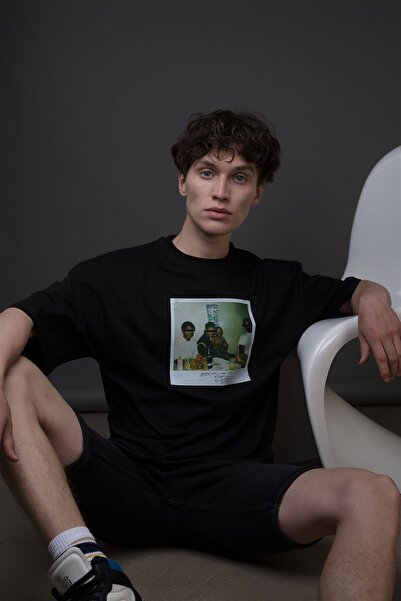 Trendiz Unisex Kendrick Lamar M.a.a.d City Siyah Tshirt
