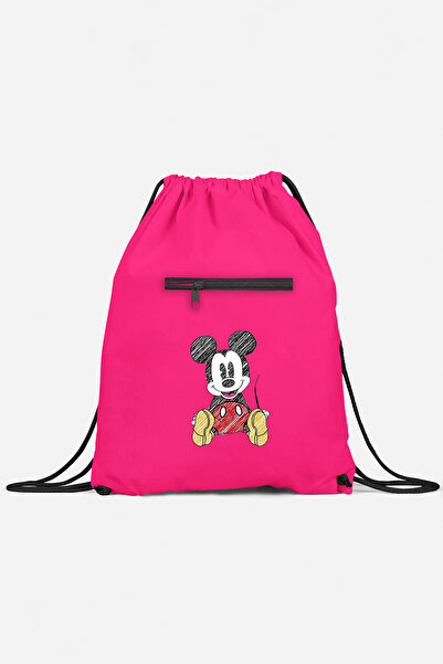 herotasarım Rucsac sport Mickey Mouse cu buzunare bll4881