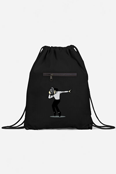 herotasarım حقيبة ظهر رياضية بجيب من مايكل جاكسون - BLL4949