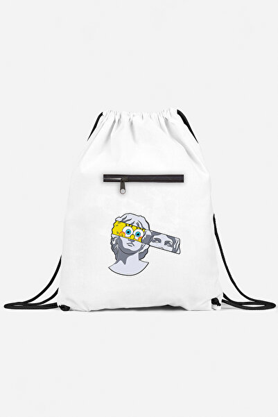 herotasarım حقيبة ظهر رياضية بجيب سبونج بوب - Bll4879