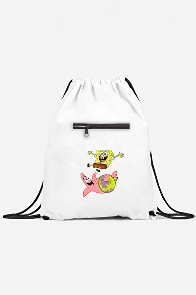 herotasarım حقيبة ظهر رياضية بجيب سبونج بوب - BLL4776