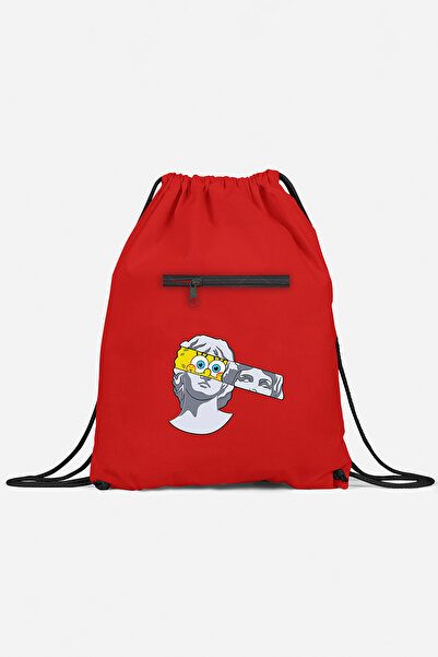 herotasarım حقيبة ظهر رياضية بجيب سبونج بوب - Bll4879
