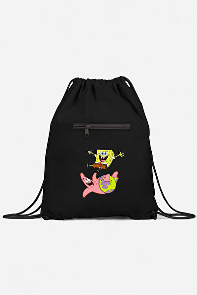 herotasarım حقيبة ظهر رياضية بجيب سبونج بوب - BLL4776