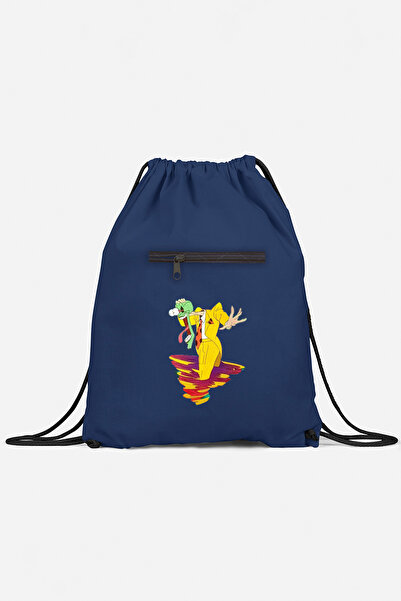 herotasarım Αθλητικό σακίδιο πλάτης με τσέπη για μάσκα bll4856