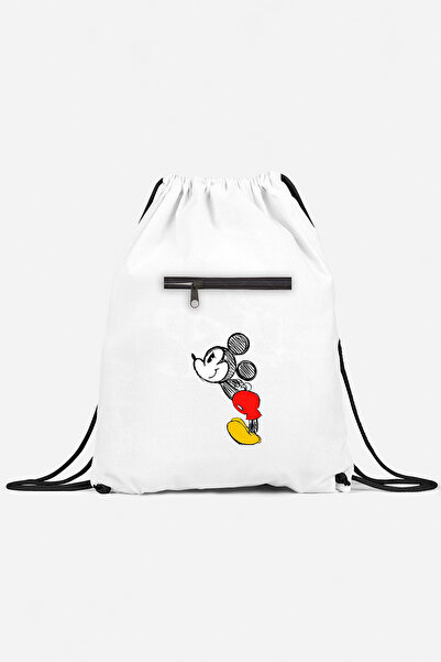 herotasarım حقيبة ظهر رياضية ميكي ماوس مع جيب bll4882