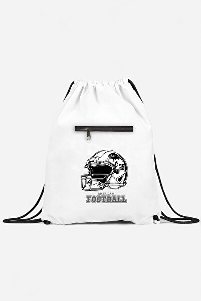 herotasarım حقيبة ظهر رياضية لكرة القدم الأمريكية - مع جيب، bll4732