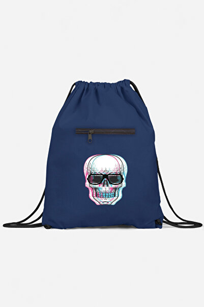 herotasarım Αθλητικό σακίδιο πλάτης με τσέπη για κρανίο bll4818