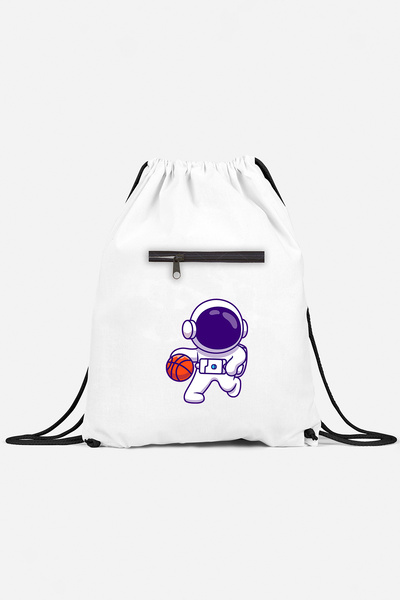herotasarım Αθλητικό σακίδιο πλάτης για αστροναύτη-αθλητή μπάσκετ - με τσέπες...